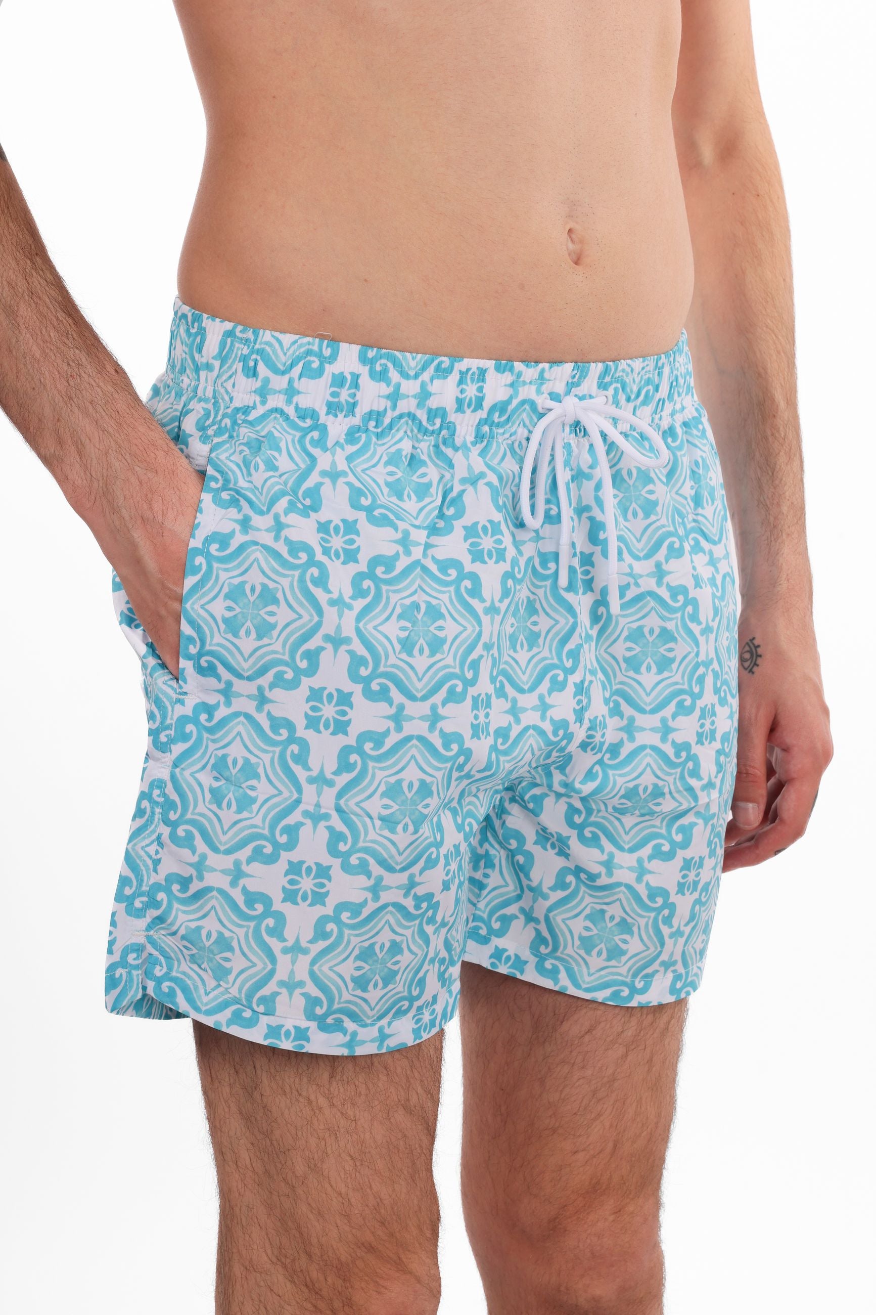 Costume a pantaloncino pietre di Amalfi