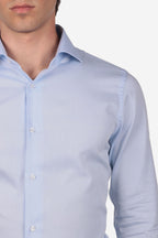 Camicia 100% cotone spiga