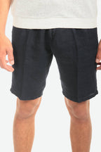 Bermuda in 100% lino con pences