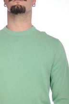 MAGLIA DI FILO IN COTONE MANICA LUNGA