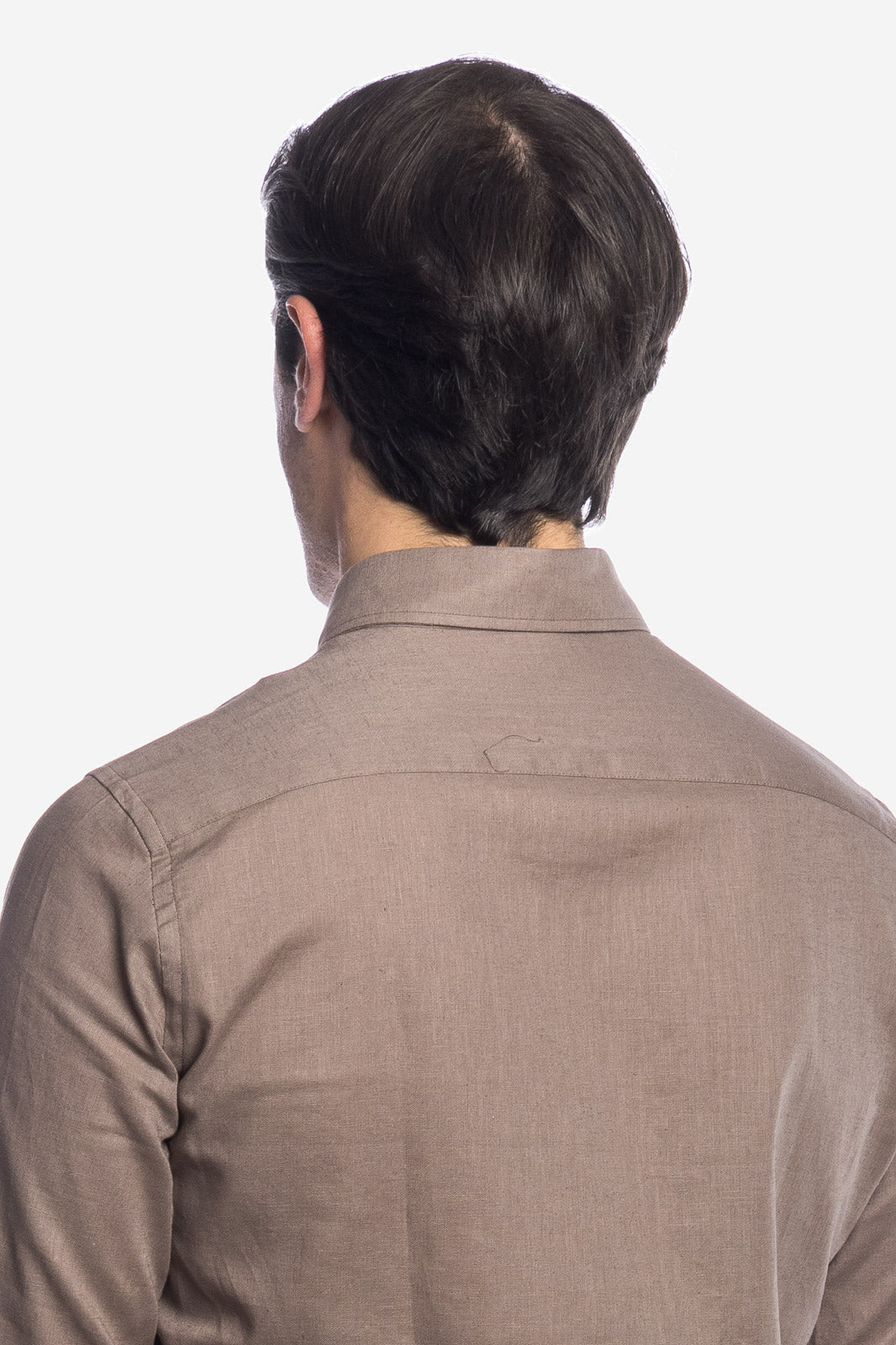 CAMICIA 100% LINO TINTA UNITA