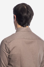 Camicia 100% lino in tinta unita di Sorrento