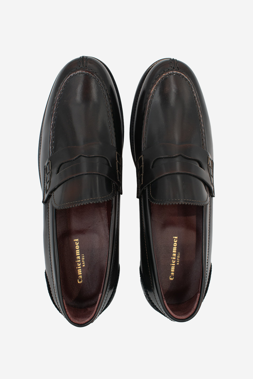 Scarpa mocassino in cuoio made in italy