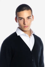 Cardigan in viscosa
