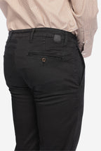 Pantalone in raso di cotone caldo