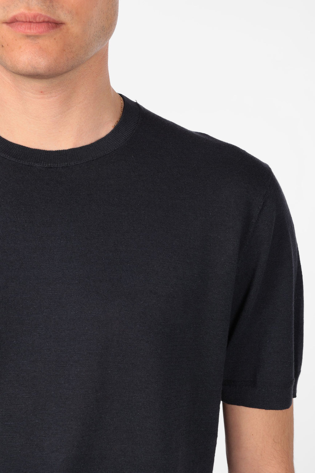 T-shirt morbidissima di misto lino e cotone