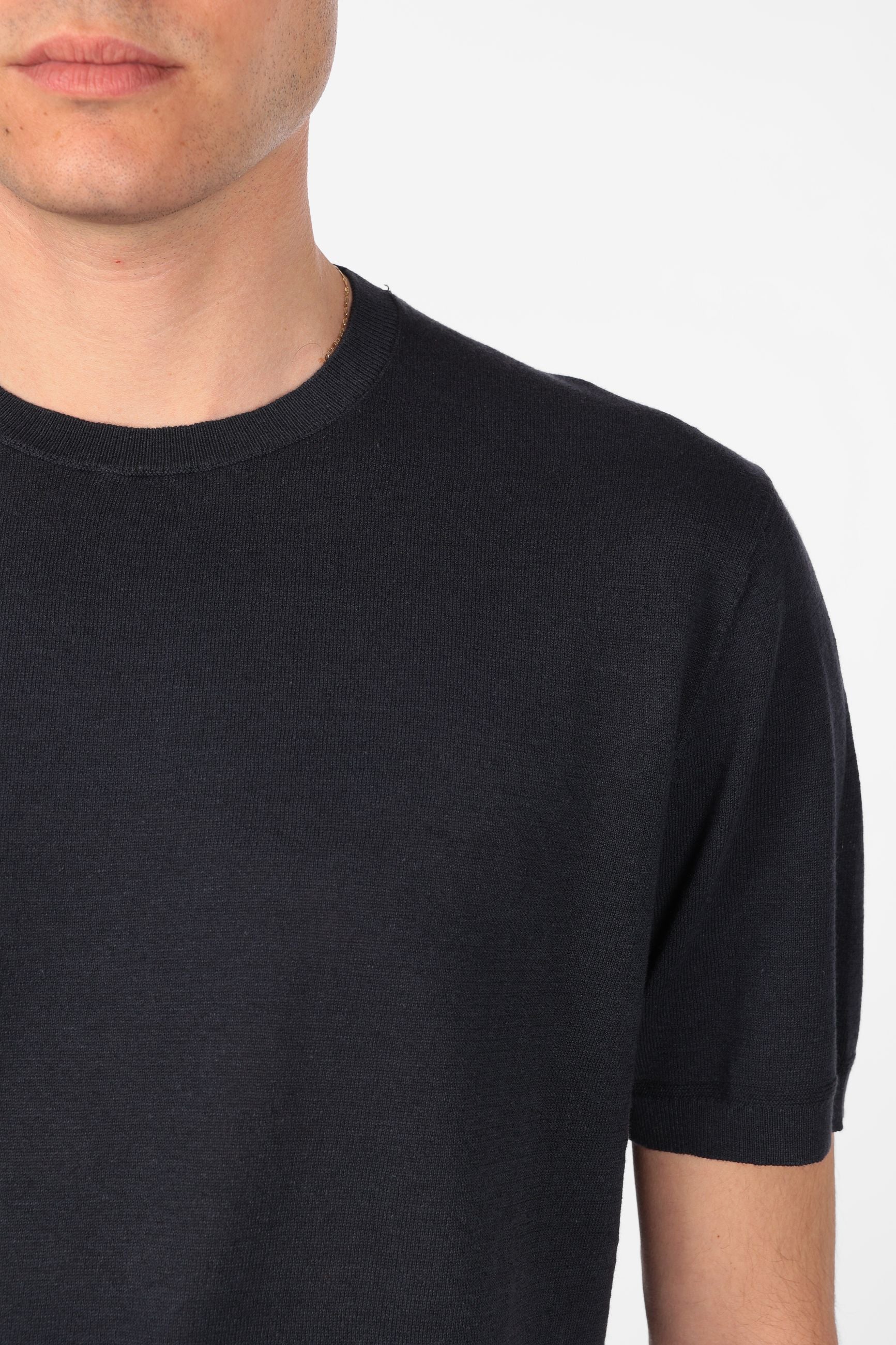 T-shirt morbidissima di misto lino e cotone
