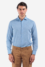 Camicia 100% lino in tinta unita di Sorrento