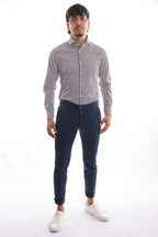 Camicia in riga extra larga 100% cotone