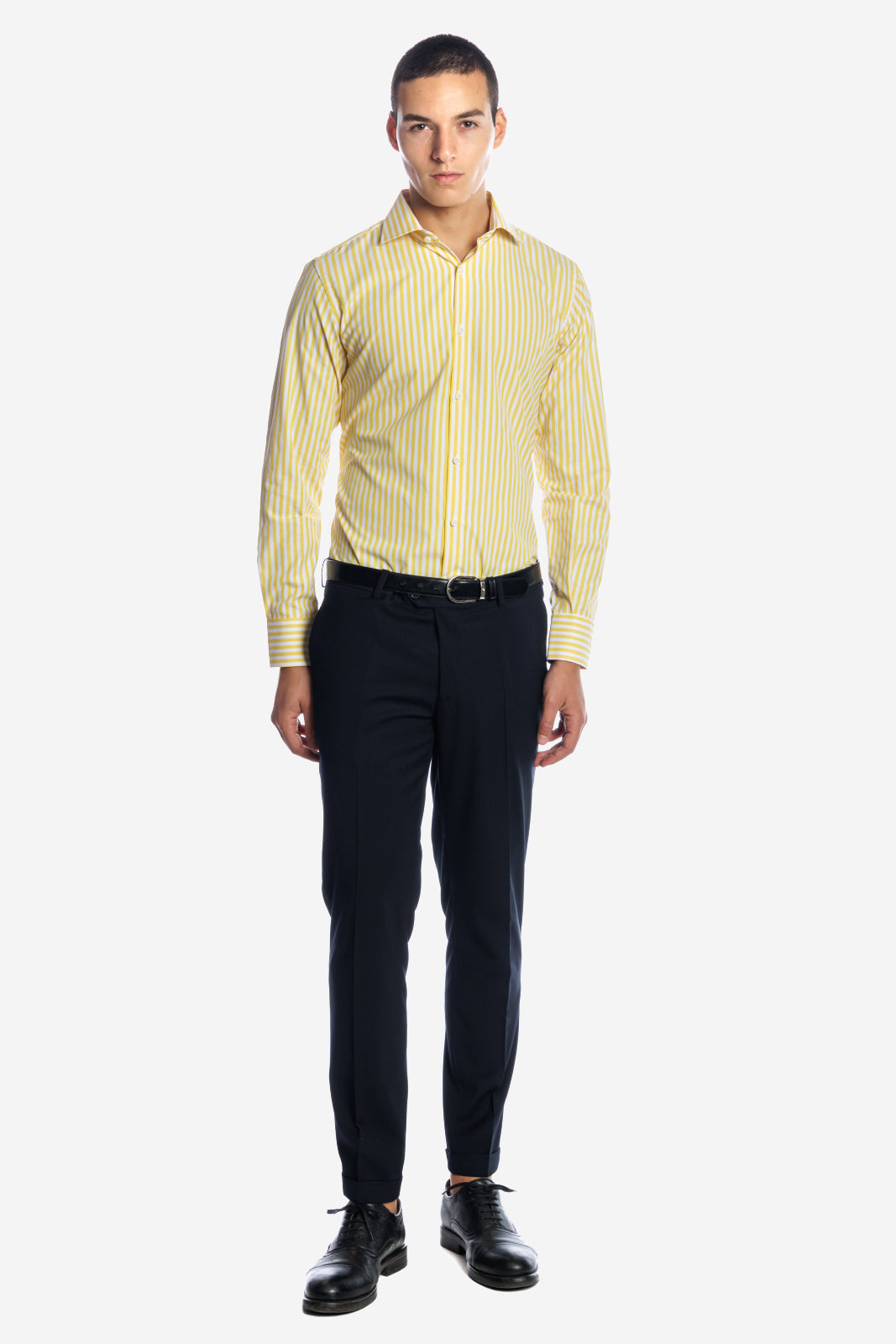 CAMICIA 100% COTONE RIGA EXTRA LARGA