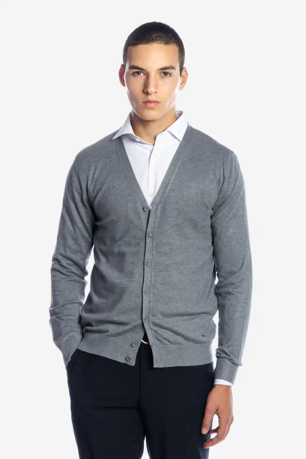 Cardigan in viscosa